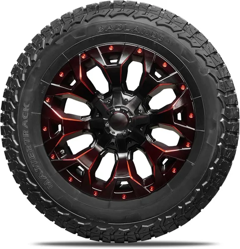 Vista 5 de Juego de 2 (DOS) Mastertrack BADLANDS AT Neumáticos todoterreno 31X10.50R15 LT 109S 6 capas C para SUV y camión ligero + Garantía de 3 años incluida
