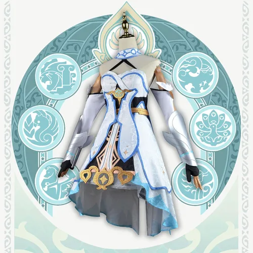 Vista 5 de OSIAS Lumine Traje Cosplay (M)
