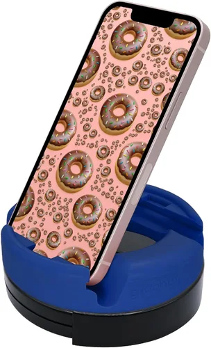 Vista 13 de GoDonut Soporte giratorio para teléfono 360 grados - Soporte para teléfono celular + organizador de escritorio para iPad - Compatible con tableta