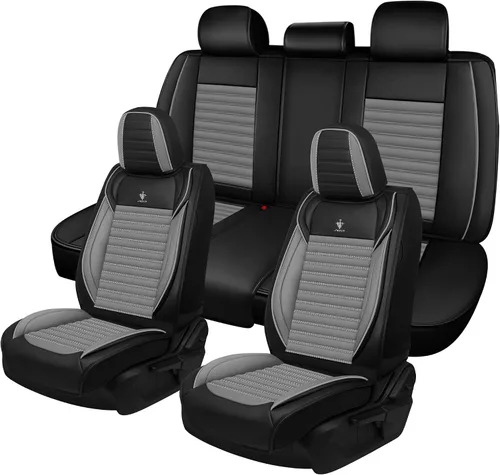 Vista 19 de Fundas de asiento para mini convertible 2009-2025, fundas de asiento de automóvil de cuero de alta calidad, impermeables, antideslizantes