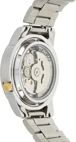 Vista 2 de SEIKO Reloj automático para hombre con esfera blanca serie 5 SNKK07J1, Moderno