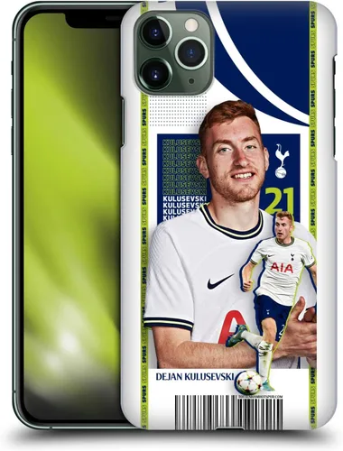 Vista 9 de Head Case Designs Officially Licensed Tottenham Hotspur F.C. Cristian Romero 2022/23 First Team Hard Back Case Compatible with Apple iPhone 11 Pro
