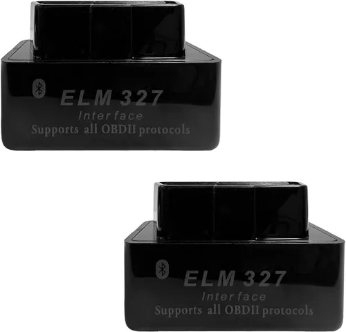 Vista 10 de KVAEY OBDII - Escáner de diagnóstico automático para automóvil, herramienta de escaneo Bluetooth automotriz ELM327 y lector de código, lector