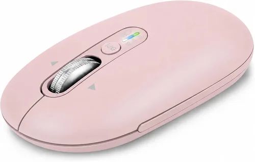 Vista 11 de Ratón Bluetooth inalámbrico, USB + BT × 2, Slim Pebble Multi Device Small Travel Ratones de viaje, Metal 4 Way Super Scrolling, ± 3000 DPI, 8