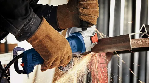 Vista 10 de Bosch GWX13-50 5 pulgadas Amoladora angular X-LOCK