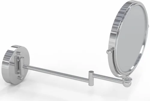Vista 2 de Mirror Image Kimball & Young 22740 22740 22740 - Espejo de pared cromado de doble brazo, cromo pulido - 22740
