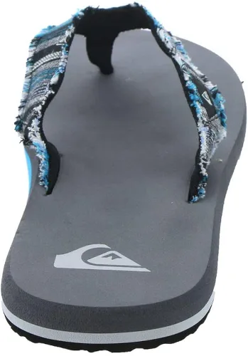 Vista 6 de Quiksilver Men's Monkey Abyss Three-Point Sandal Flip-Flop