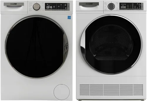Vista 13 de Conserv 2.2 cf 120 V Lavadora y 4 Cf 220V Secadora Condensación Fabricada en Europa (Negro Mate)