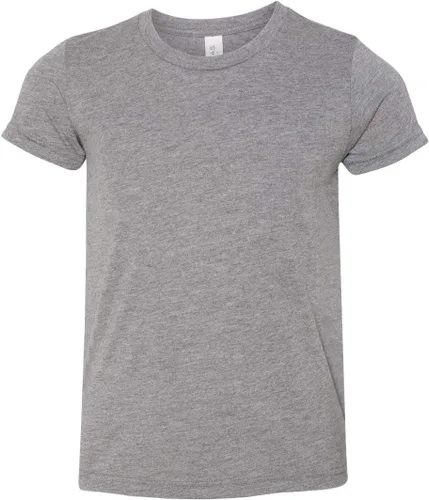Vista 90 de Bella Canvas 3413c para hombre (1) Triblend verde + (1) Triblend rojo