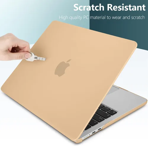 Vista 5 de TWOLSKOO Funda para MacBook Air de 15 pulgadas M5 M4 M3 M2 (2026-2023) A3448 A3241 A3114 A2941, carcasa rígida y protector de pantalla, cubierta