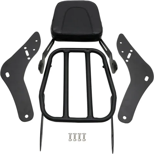 Vista 6 de Accesorios de motocicleta Pasajero Respaldo desmontable Sissy Bar con portaequipajes para Honda Rebel CMX1100 CM1100 CM 1100 CMX 1100 2021 2022 2023