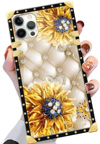 Vista 11 de Funda compatible con iPhone X/Xs, TPU suave de lujo y parte trasera de policarbonato duro para niñas y mujeres, funda protectora a prueba de golpes