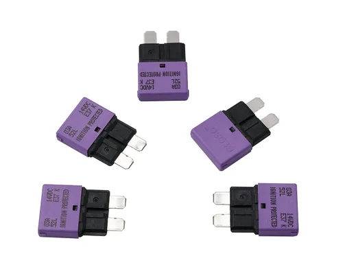 Vista 24 de GLOSO Circuit Breakers E37 Auto (T1) Reset Low Profile ATC/ATO - 1 Pack (3A)