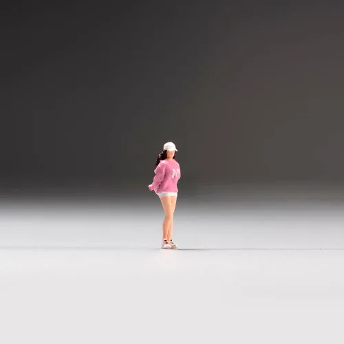 Vista 8 de Figuras en miniatura a escala 1:64, figura de acción de diorama, gente pequeña, accesorios de escena de resina, muñequeras, figuras de miniaturas