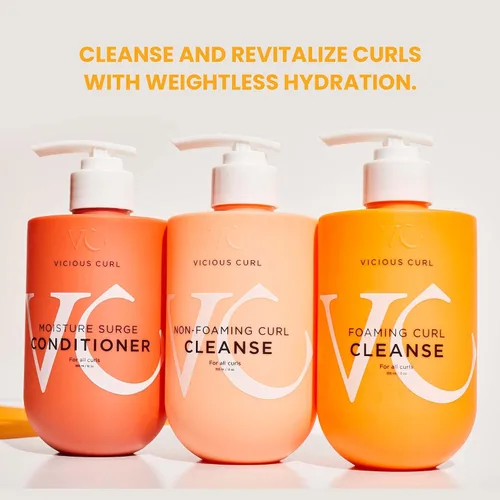 Vista 4 de VICIOUS CURL Acondicionador profundo para cabello rizado, 12 onzas líquidas Moisturizing