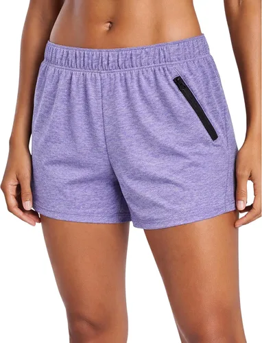 Vista 12 de Paquete de 1 o 5 pantalones cortos de entrenamiento para mujer con Negro