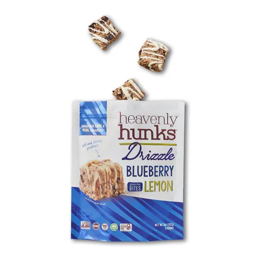 Vista 8 de Heavenly Hunks - Galletas de arándanos con gotas de limón - Bolsa de 5 onzas (paquete de 6)