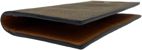 Vista 2 de Twisted X Cartera de piel envejecida con crema X (Rodeo), Crema, Billetera triple