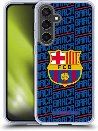 Vista 24 de Head Case Designs Funda de gel con licencia oficial del FC Barcelona Barca Crest Patterns [protección de grado militar] compatible con Google Pixel 3