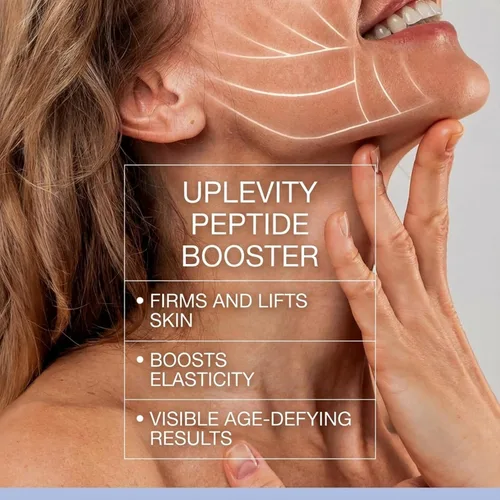 Vista 3 de Skin Perfection Uplevity - Péptido de apriete antienvejecimiento Suero Reafirmante Péptido Reafirmante Aumenta Elasticidad Añadir a cualquier