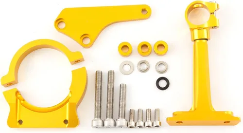 Vista 7 de FXCNC Racing motocicleta CNC amortiguador de dirección estabilizador amortiguador de montaje kit compatible con Kawasaki NINJA 600R 650R ER6N ER-6N