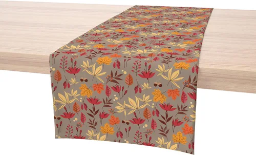 Vista 9 de Winslow & Brody Camino de mesa 100% algodón Ramas de otoño 16 x 72 pulgadas Deluxe y extra ancho Fabricado en los Estados Unidos