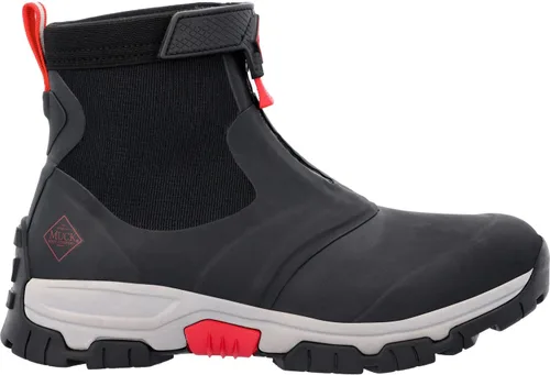 Vista 8 de MUCK Botines Apex con cremallera media para hombre Negro