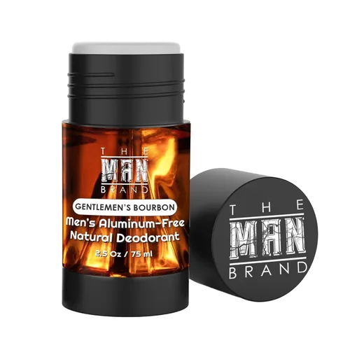 Vista 2 de Desodorante de bergamota y cedro para hombres, sin aluminio, natural, sin bicarbonato de sodio (2.5 onzas)