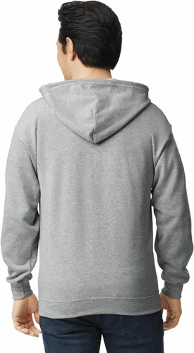 Vista 45 de Gildan Sudadera con capucha y cremallera completa para hombre
