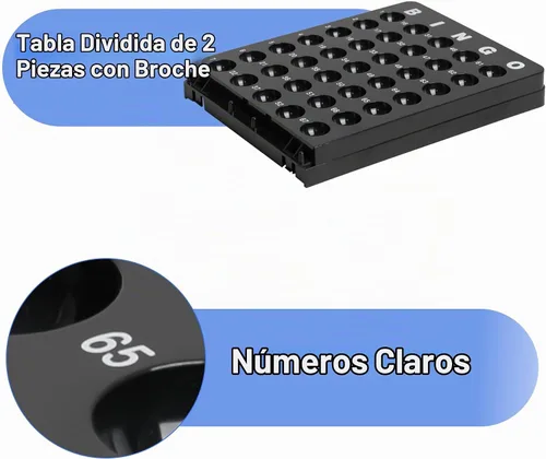 Vista 6 de Juego de bingo de lujo GSE para fiestas de amigos, noches de juego