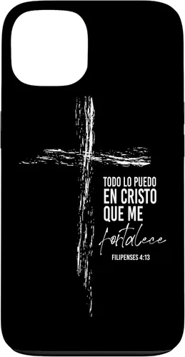 Vista 7 de Regalos Cristianos Versos Filipenses 4 13 Christian Spanish - Carcasa para iPhone 17