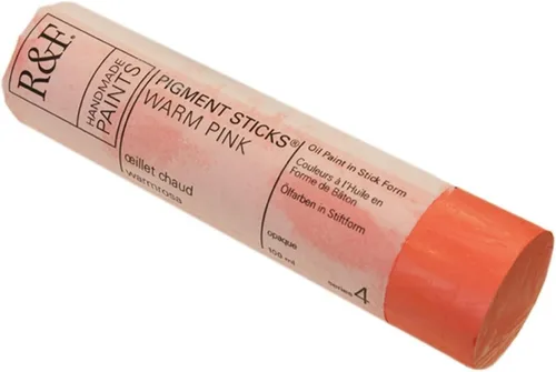 Vista 167 de R&F Handmade Paints - Pigmento profesional al óleo en barra, naranja lizarina, 6.4 fl oz