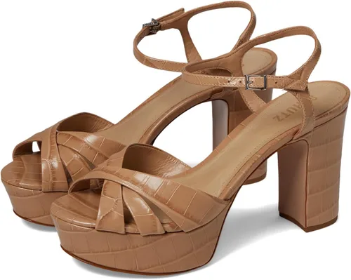 Vista 11 de SCHUTZ KEEFA para mujer Platina Metallic Napa