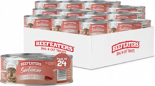 Vista 17 de Beefeaters Chicken Pate - Alimento húmedo para gatos, 3 onzas (paquete de 24 unidades), alimento húmedo para adultos con taurina, alimento húmedo