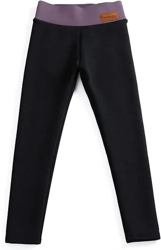 Vista 7 de Mallas con forro polar para mujer, cálidas, con forro de sherpa, talla grande, pantalones de nieve, pantalones térmicos para clima frío