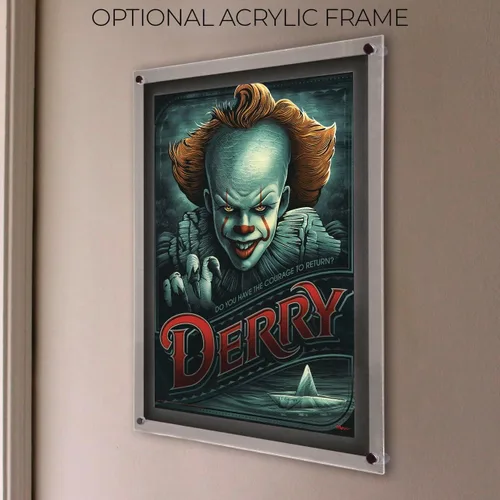 Vista 6 de MIGHTYPRINT IT: Capítulo Dos – Coraje para regresar – Arte de pared duradero de 17 x 24 – NO hecho de papel – Coleccionable con licencia
