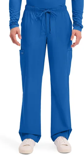 Vista 15 de Cherokee WW Professionals - Pantalones de uniforme médico para hombre con Azul Cielo