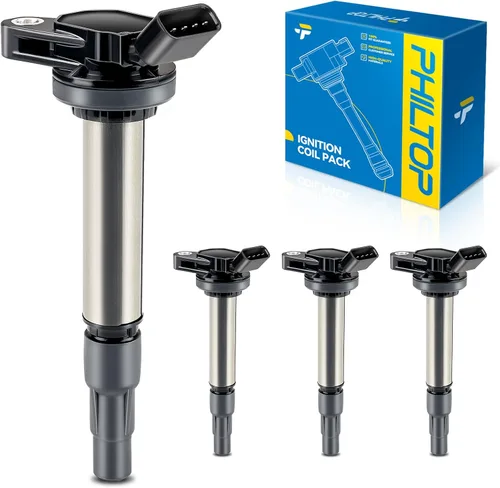 Vista 53 de PHILTOP Paquete de Bobina de Encendido para Tundra Sequoia 4Runner GX470 LS430 SC430 Land Cruiser LX470 GS430, Paquete de Bobina de Encendido UF230
