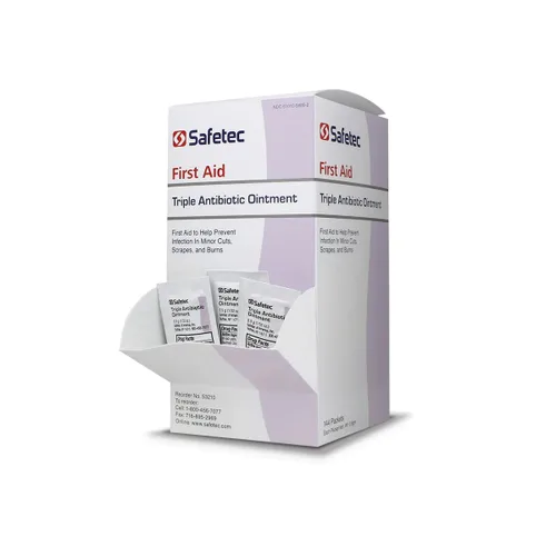 Vista 3 de Safetec 42909 Ungüento triple antibiótico, paquete de 144