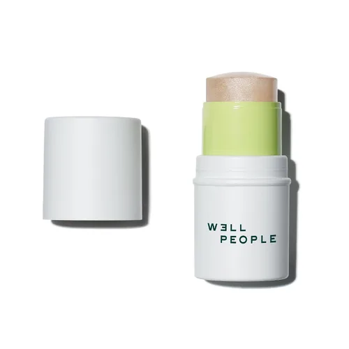 Vista 8 de Well People Iluminador en Barra Sobrenatural, Iluminador en Barra para Piel Hidratada y con Brillo Natural, Uso en Labios, Mejillas y Párpados