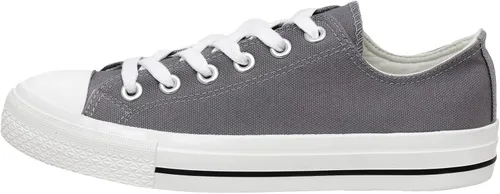 Vista 4 de CUSHIONAIRE Tenis de lona Vina Low Top para mujer + espuma viscoelástica, Blanco, 1