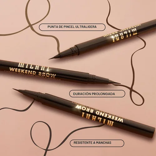 Vista 6 de Milani Weekend Brow Tinte para Cejas - 130 Marrón Medio