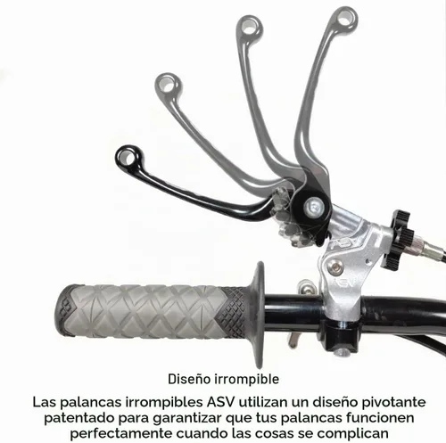 Vista 2 de ASV - Palanca de embrague irrompible F2 Quad ATV w/Perch # CD F206SX - Negro