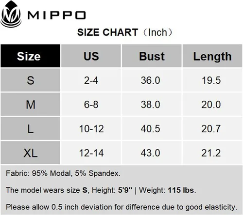 Vista 6 de Mippo Camisetas de entrenamiento para mujer, recortadas, con espalda dividida, atléticas, para gimnasio, ejercicio, ajuste holgado