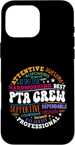 Vista 19 de iPhone XR Parents Teacher Association Team Supporter PTA Crew Case