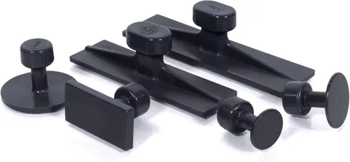 Vista 2 de Black Plague Tabweld Smooth Smooth Series Tabs Variedad PDR Set – 24 piezas – Pestañas redondas y rectangulares – Juego de pestañas de eliminación