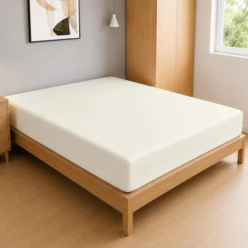 Vista 10 de Sábanas bajeras de tamaño individual XL, 2 piezas de microfibra suave de 15 pulgadas, color borgoña profundo Borgoña sólido