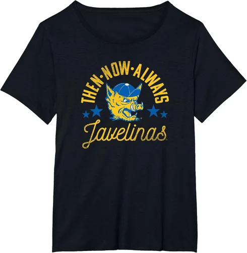 Vista 16 de Texas A&M Kingsville TAMUK Javelinas Logo T-Shirt