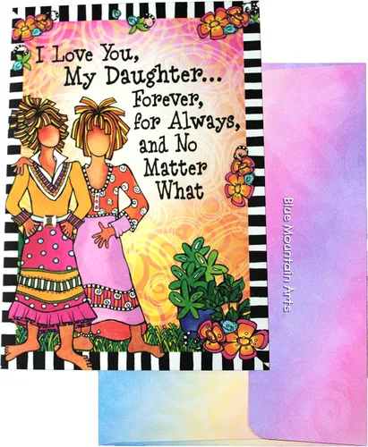Vista 13 de Blue Mountain Arts Tarjeta de felicitación "For My Beautiful Daughter" es la tarjeta perfecta de Navidad, cumpleaños, graduación o "I Love You