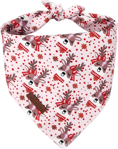 Vista 27 de Unique Style Paws Bandanas para perros, 1 unidad, lavables, de algodón, triangular, para otoño, con margaritas de abeja, para perros y gatos